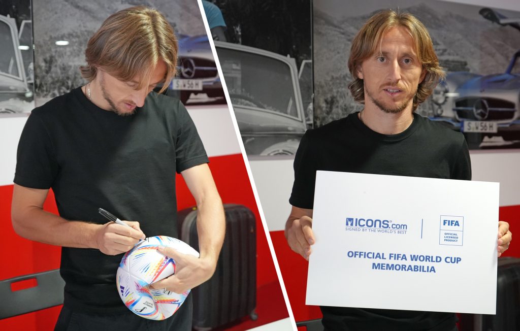 Luka Modric Again Signs for Icons.com! - Icons.com News